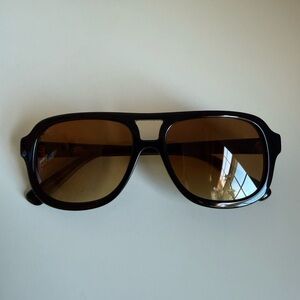 Madewell Logaan Aviator Sunglasses